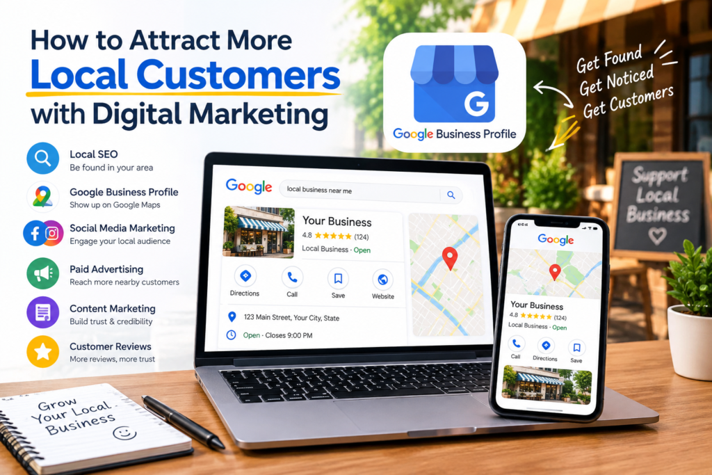 How to Attract More Local Customers with Digital Marketing